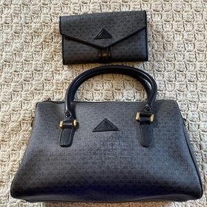 VTG Liz Claiborne speedy purse and wallet! 1985 at its finest!